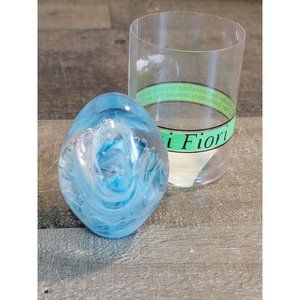 Primi‎ Fiori glass blue egg dynasty gallery decor